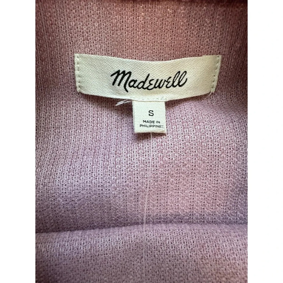 Madewell Striped Jacquard Funnelneck Top - Picture 4 of 6